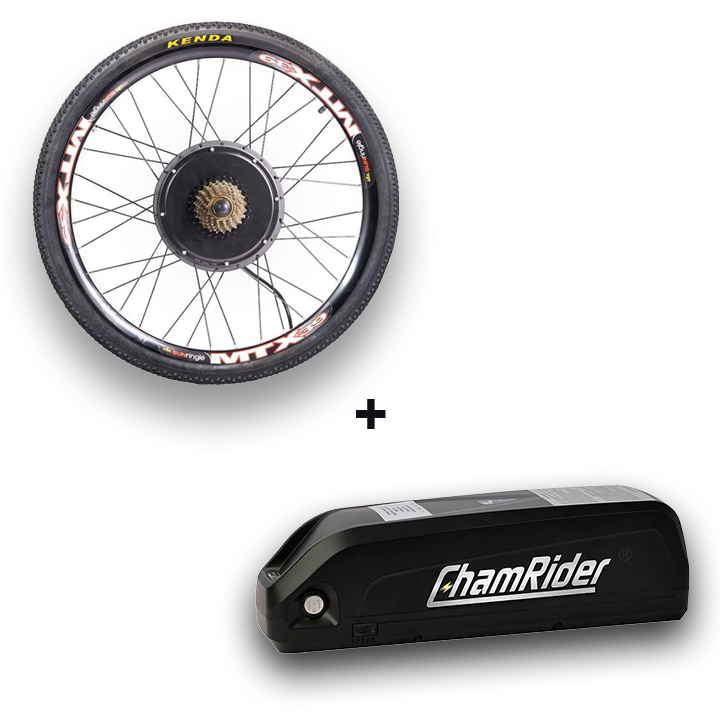 48v 1500w electric bicycle kit 20 Yellow button Control (Left side Bike Kit 48v 1500w Hub