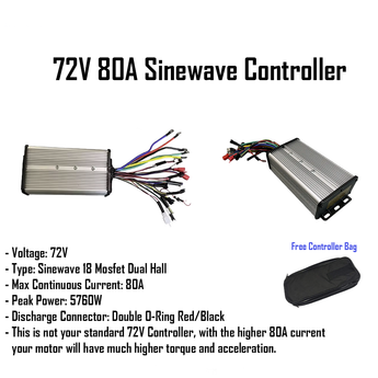 72V 5000W E-Bike Conversion Kit – CORE EBIKES